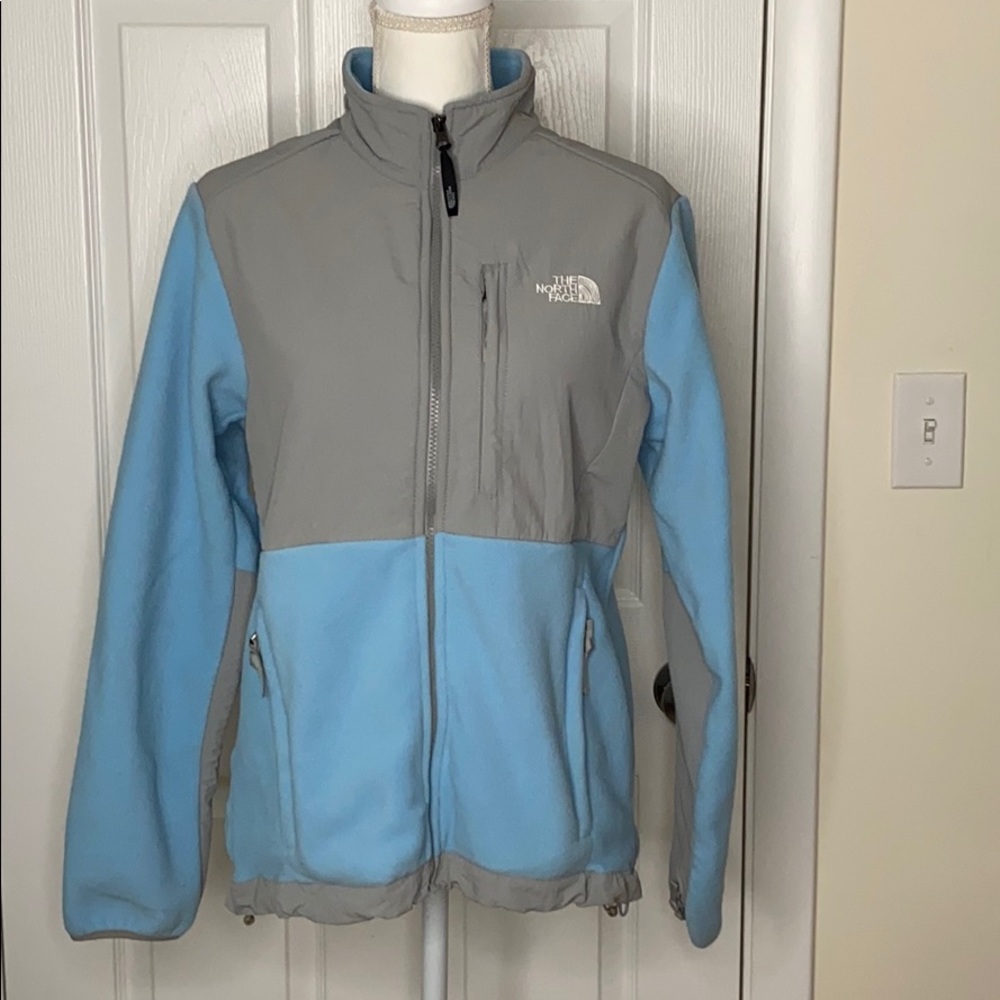 Light Blue Fleece North Face